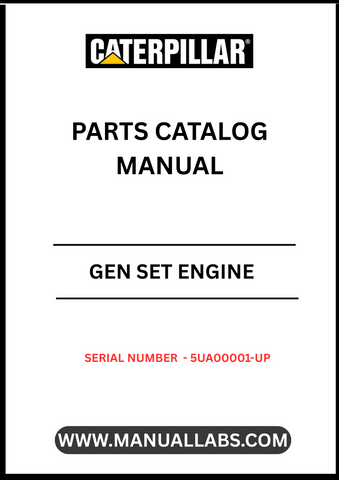 Discover the essential CAT Gen Set Engine Parts Catalog Manual, specifically designed for serial numbers 5UA00001 and up. This comprehensive manual serves as your go-to resource for identifying and sourcing the right parts for your CAT generator set, ensuring optimal performance and longevity.