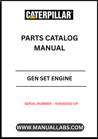 Discover the essential CAT Gen Set Engine Parts Catalog Manual, specifically designed for serial numbers 5VA00001 and up. This comprehensive manual serves as your go-to resource for identifying and sourcing the right parts for your CAT generator set, ensuring optimal performance and longevity.