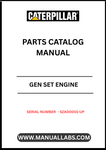  Discover the ultimate resource for maintaining and repairing your CAT generator sets with the CAT Gen Set Engine Parts Catalog Manual (S/N - 5ZA00001-UP). This comprehensive manual provides detailed diagrams, part numbers, and specifications, ensuring you have all the information needed to keep your equipment running smoothly.