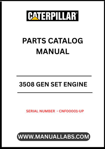 Discover the essential CAT 3508 Gen Set Engine Parts Catalog Manual, designed specifically for serial numbers CNF00001 and up. This comprehensive manual serves as a vital resource for technicians and engineers, providing detailed information on parts, specifications, and maintenance procedures to ensure optimal performance of your engine.