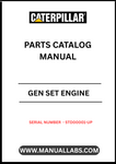 Discover the essential CAT Gen Set Engine Parts Catalog Manual, designed specifically for serial numbers 5TD00001 and up. This comprehensive manual serves as your go-to resource for identifying and sourcing the right parts for your CAT generator set, ensuring optimal performance and longevity.