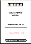 The CAT MT4400D AC Truck Service Repair Manual is an essential resource for maintaining and repairing your heavy-duty vehicle. Designed specifically for the MT4400D model with serial number MH4, this manual provides comprehensive guidance on troubleshooting, servicing, and parts replacement, ensuring your truck operates at peak performance.