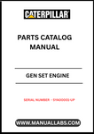 Discover the essential CAT Gen Set Engine Parts Catalog Manual, specifically designed for serial numbers 5YA00001 and up. This comprehensive manual serves as your go-to resource for identifying and sourcing the right parts for your CAT generator set, ensuring optimal performance and longevity.