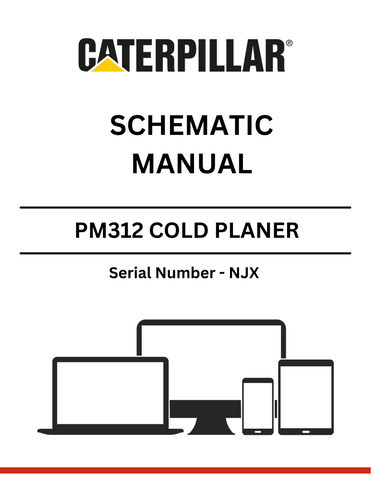 Discover the CAT PM312 Cold Planer Schematic Manual for S/N NJX. Access detailed diagrams and specifications to enhance your equipment's performance.