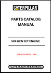 Discover the essential CAT SR4 Gen Set Engine Parts Catalog Manual, specifically designed for serial number 2WD. This comprehensive manual serves as a vital resource for technicians and engineers, providing detailed information on parts and components for optimal maintenance and repair.