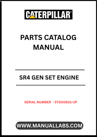 Discover the essential CAT SR4 Gen Set Engine Parts Catalog Manual, designed specifically for serial numbers 5TD00601 and up. This comprehensive manual serves as a vital resource for technicians and engineers, providing detailed information on parts, specifications, and maintenance procedures to ensure optimal performance of your engine.
