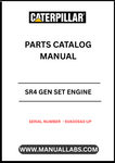 Discover the essential CAT SR4 Gen Set Engine Parts Catalog Manual, designed specifically for serial numbers 5VA00543 and up. This comprehensive manual serves as a vital resource for technicians and engineers, providing detailed information on parts, specifications, and maintenance procedures to ensure optimal performance of your CAT engine.