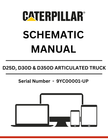 Discover essential CAT supplements for D25D, D30D, and D350D trucks. Access the 3Z-4418 modifications schematic manual for models 9YC00001 and up.