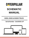 Discover essential CAT supplements for D25D, D30D, and D350D trucks. Access the 3Z-5517 modifications schematic manual for models 3AJ00001 and up.