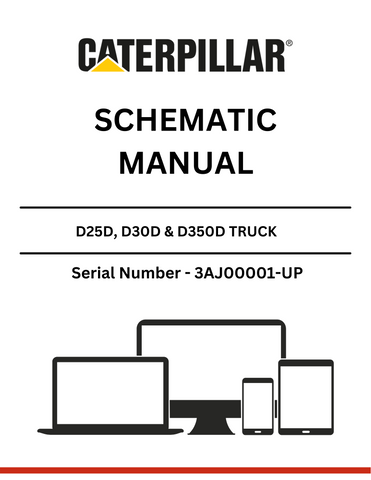 Discover essential CAT supplements for D25D, D30D, and D350D trucks. Access the schematic manual for 3Z-5644 and 3Z-5645 modifications.