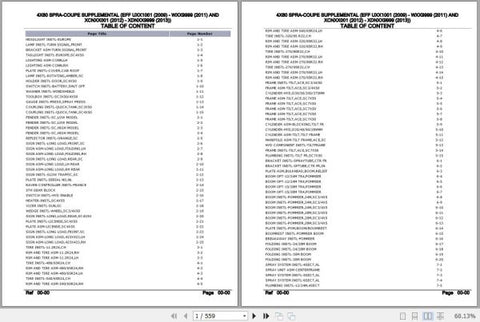 Enhance your maintenance and repair capabilities with the CHALLENGER 4×60 SPRA-COUPE Supplemental Spare Parts Catalogue Manual AG638904. This comprehensive PDF file serves as an essential resource for identifying and sourcing the right spare parts for your equipment, ensuring optimal performance and longevity. With detailed diagrams and part numbers, you can easily navigate through the catalog to find exactly what you need, saving you time and effort in your repair processes. Invest in this manual today to 