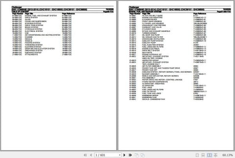 Enhance your maintenance and repair efficiency with the CHALLENGER COMBINE 520C Spare Parts Catalogue Manual (79035259) in PDF format. This comprehensive digital guide provides detailed diagrams and part numbers, ensuring you can easily identify and order the exact components you need for your combine harvester. With this manual at your fingertips, streamline your operations and minimize downtime, keeping your equipment running smoothly and effectively. Perfect for farmers and technicians alike, this essent