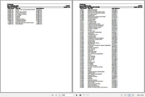 Discover the essential CHALLENGER COMBINE 643 Spare Parts Catalogue Manual (C064301) in a convenient PDF format. This comprehensive guide provides detailed information on all spare parts for the CHALLENGER COMBINE 643, ensuring you can easily identify and order the components you need to keep your equipment running