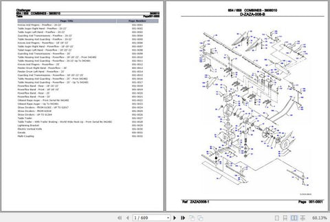 Enhance your maintenance and repair efficiency with the CHALLENGER COMBINE 654, 658 Spare Parts Catalogue Manual (3906010) in PDF format. This comprehensive manual provides detailed diagrams and part numbers, ensuring you can easily identify and order the exact components you need for your equipment. With its user-friendly layout, you’ll save time and reduce downtime, keeping your operations running smoothly. Perfect for professionals and DIY enthusiasts alike, this digital resource is an essential addition