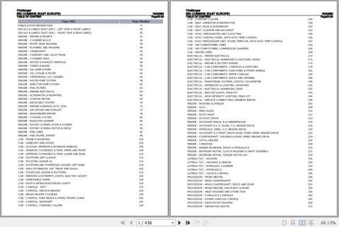 Enhance your maintenance and repair efficiency with the CHALLENGER COMBINE 660 Spare Parts Catalogue Manual (79032856) in PDF format. This comprehensive digital guide provides detailed diagrams and part numbers, ensuring you can easily identify and order the exact components you need for your combine. With this manual at your fingertips, streamline your operations and minimize downtime, keeping your equipment running smoothly and effectively. Perfect for farmers and technicians alike, this essential resourc