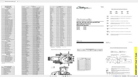 Discover the ultimate resource for your CHALLENGER EU TRACTOR with our comprehensive Schematic Manual, available in a convenient PDF format. This manual covers models 