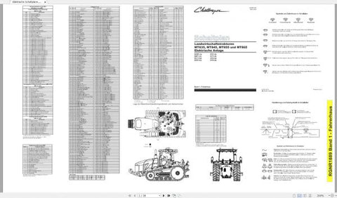 Unlock the full potential of your CHALLENGER EU TRACTOR with our comprehensive Schematic Manual, designed specifically for models MT835, MT845, MT855, MT865, MT835B, MT845B, MT855B, MT865B, and MT875B. This PDF file serves as an essential resource for understanding the intricate systems and components