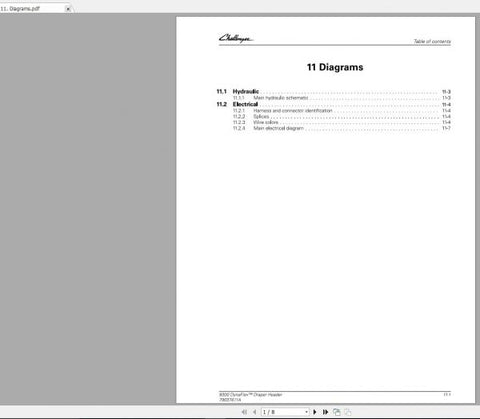 Introducing the CHALLENGER NA DYNAFLEX DRAPER HEADER Schematic Manual, a comprehensive PDF guide designed specifically for models 9325, 9330, 9335, 9340, 9345, and 9350. This manual is an essential resource for operators and technicians, providing detailed schematics that enhance understanding and maintenance of your