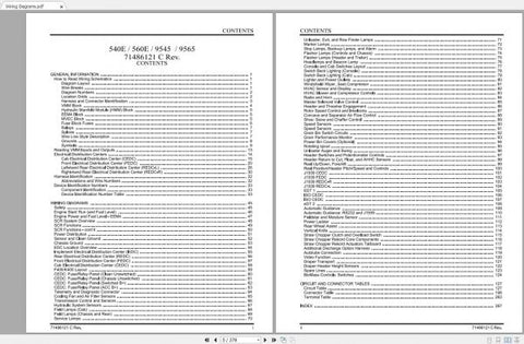 Discover the essential CHALLENGER NA ROTARY COMBINE 540E, 560E, 79036768 B REV SCHEMATIC MANUAL, now available in a convenient PDF format. This comprehensive manual is designed to provide you with detailed schematics and technical insights