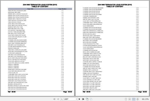 Enhance your maintenance and repair capabilities with the CHALLENGER TERRAGATOR 2244 NMS Liquid System Spare Parts Catalogue Manual (AG637297). This comprehensive PDF file serves as an essential resource for identifying and sourcing the right spare parts for your equipment, ensuring optimal performance and longevity. With detailed diagrams and part numbers, you can easily navigate through the components, saving time and reducing downtime. Invest in this manual today to keep your machinery running smoothly a