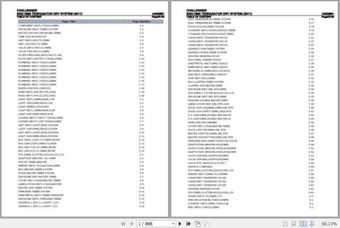 Enhance your maintenance and repair efficiency with the CHALLENGER TERRAGATOR 8333 NMS DRY SYSTEM SPARE PARTS CATALOGUE MANUAL (AG636851) in PDF format. This comprehensive manual provides detailed diagrams and part numbers, ensuring you can easily identify and order the necessary components for your equipment. With this invaluable resource at your fingertips, you can minimize downtime and keep your operations running smoothly. Perfect for technicians and operators alike, this digital manual is a must-have f