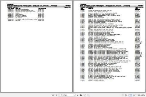 Enhance your maintenance and repair efficiency with the CHALLENGER TERRAGATOR TWIN BIN SYSTEM SPARE PARTS CATALOGUE MANUAL 558895D1. This comprehensive PDF file serves as an essential resource for identifying and sourcing the right spare parts for your equipment, ensuring optimal performance and
