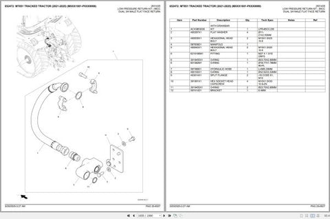 Enhance your maintenance and repair efficiency with the CHALLENGER TRACKED TRACTOR MT851 2021-2025 Spare Parts Catalogue Manual in PDF format. This comprehensive digital guide provides detailed diagrams, part numbers, and specifications, ensuring you have all the necessary information at your fingertips to keep your tractor running smoothly. Perfect for technicians and DIY enthusiasts alike, this manual simplifies the process of sourcing and replacing parts, ultimately saving you time and money. Invest in y