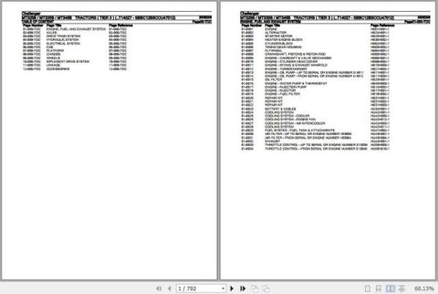 Enhance the performance and longevity of your CHALLENGER TRACTOR MT325B, MT335B, and MT345B with our comprehensive Spare Parts Catalogue Manual (3906206) in PDF format. This essential resource provides detailed diagrams and specifications