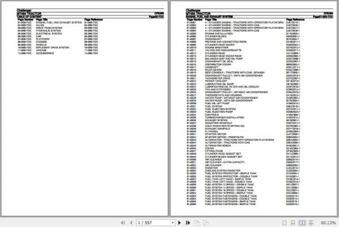Enhance your maintenance and repair capabilities with the CHALLENGER TRACTOR MT464 SPARE PARTS CATALOGUE MANUAL CPE464. This comprehensive PDF file provides detailed diagrams and part numbers, ensuring you can easily identify and order the right components for your tractor. With this manual at your fingertips, you’ll save time and reduce downtime, keeping your equipment running smoothly and efficiently. Perfect for both professionals and DIY enthusiasts, this essential resource is a must-have for anyone loo