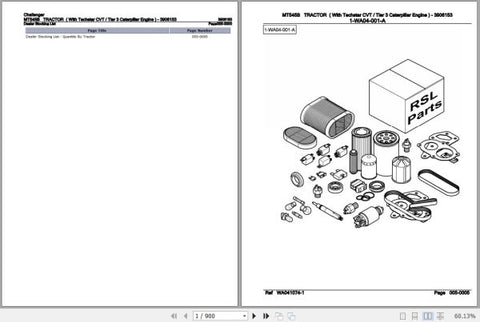 Enhance your maintenance and repair efficiency with the CHALLENGER TRACTOR MT545B SPARE PARTS CATALOGUE MANUAL (3906153) in PDF format. This comprehensive manual provides detailed diagrams and part numbers, ensuring you can easily identify and order the right components for your tractor. Perfect for both professionals and DIY enthusiasts, this digital resource is designed to streamline your repair process, saving you time and money while keeping your equipment in peak condition. Don't miss out on the opport