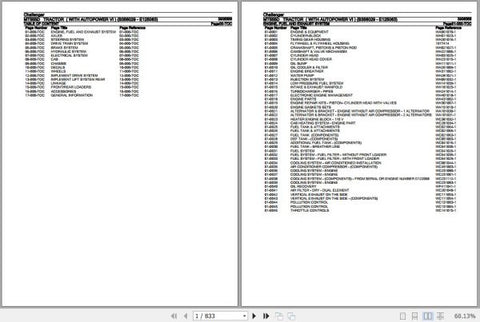 Enhance your maintenance and repair efficiency with the CHALLENGER TRACTOR MT555D SPARE PARTS CATALOGUE MANUAL (3906356) in PDF format. This comprehensive manual provides detailed diagrams and part numbers, ensuring you can easily identify and order the right components for your tractor. With this invaluable resource at your fingertips, you can minimize downtime and keep your equipment running