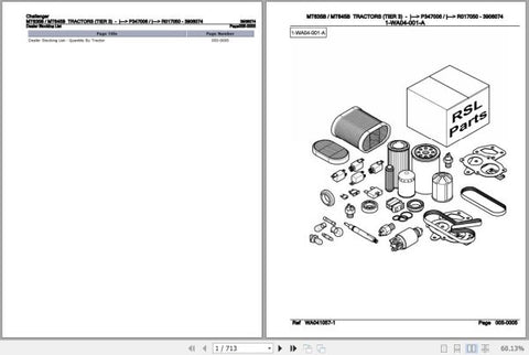 Enhance your maintenance and repair efficiency with the CHALLENGER TRACTOR MT635B MT645B Spare Parts Catalogue Manual (3906074) in PDF format. This comprehensive guide provides detailed diagrams and part numbers, ensuring you can easily identify and order the right components for your tractor. With this manual at your fingertips, you’ll save time and reduce downtime, keeping your equipment running smoothly and effectively. Perfect for both professionals and DIY enthusiasts, this digital resource is an essen