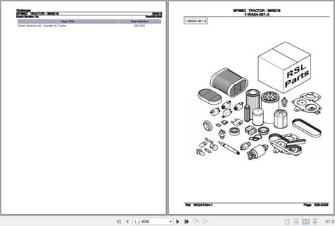 Enhance your maintenance and repair capabilities with the CHALLENGER TRACTOR MT665C SPARE PARTS CATALOGUE MANUAL (3906218) in PDF format. This comprehensive manual provides detailed diagrams and part numbers, ensuring you can easily identify and order the right components for your tractor. With this 