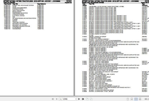 Enhance the performance and longevity of your Challenger Tractors MT745C, MT755C, and MT765C with our comprehensive Spare Parts Catalogue Manual (526162D1). This detailed PDF file provides you with essential information on all available spare parts, ensuring you can easily identify and order the components you need for maintenance and repairs. With clear illustrations and part numbers, this manual is an invaluable resource for both professionals and DIY enthusiasts, helping you keep your machinery running s