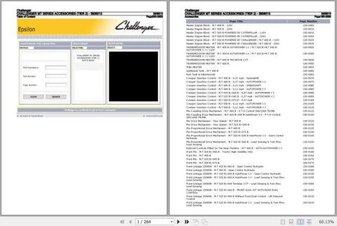 Enhance the performance and longevity of your Challenger MT Series tractor with the Tier 2 Spare Parts Catalogue Manual (3906013) in PDF format. This comprehensive guide provides detailed information on essential accessories and spare parts, ensuring you have the right components for maintenance and repairs. With easy navigation and clear illustrations, this manual is an invaluable resource for both professionals and DIY enthusiasts, helping you keep your equipment running smoothly and efficiently. Don't co