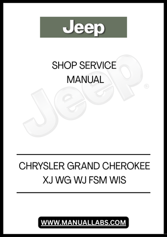 UNLOCK THE FULL POTENTIAL OF YOUR CHRYSLER JEEP GRAND CHEROKEE WITH OUR COMPREHENSIVE SERVICE MANUAL. DESIGNED SPECIFICALLY FOR THE XJ, WG, AND WJ MODELS, THIS MANUAL IS AN ESSENTIAL RESOURCE FOR BOTH DIY ENTHUSIASTS AND PROFESSIONAL MECHANICS. WITH DETAILED DIAGRAMS, STEP-BY-STEP INSTRUCTIONS, AND TROUBLESHOOTING TIPS, YOU’LL HAVE EVERYTHING YOU NEED TO KEEP YOUR VEHICLE RUNNING SMOOTHLY.
