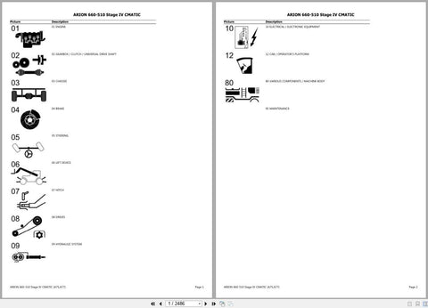 Discover the ultimate resource for maintaining your CLAAS ARION 660-510 Stage IV tractor with our comprehensive Spare Parts Catalogue Manual. This PDF file provides detailed diagrams and part numbers, ensuring you can easily identify and order the exact components you need for optimal performance. Streamline your repair process 