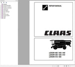 Unlock the full potential of your CLAAS Combine Harvester with the comprehensive Repair Manual for models LEXION 405, 410, 415, 420, 430, 440, 450, and 460. This PDF file 
