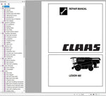 Unlock the full potential of your CLAAS Lexion 480 Combine Harvester with our comprehensive Repair Manual in PDF format. This essential guide provides detailed instructions and diagrams, ensuring you have the knowledge needed to maintain and repair your machine effectively.

