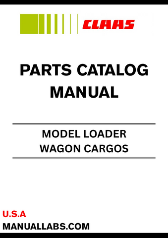 Discover the essential CLAAS Loader Wagon Cargos Parts Catalogue Manual, specifically designed for serial number E0560. This comprehensive manual serves as a vital resource for operators and technicians, providing detailed information on parts and components to ensure optimal performance and maintenance of your loader wagon.
