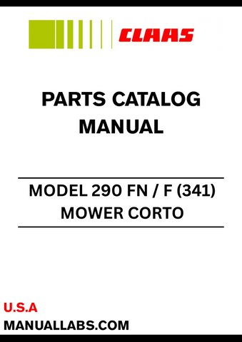 Discover the essential CLAAS Mower Corto 290 FN/F Parts Catalogue Manual, designed specifically for serial numbers 34101001 to 34199999. This comprehensive guide provides detailed information on all parts, ensuring you have the right components for maintenance and repairs.