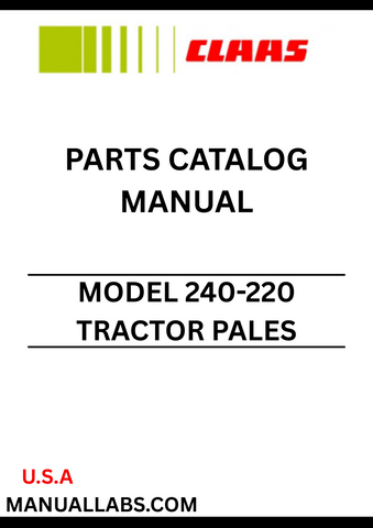 With clear illustrations and precise descriptions, this manual simplifies the process of identifying and ordering the right parts for your CLAAS tractor. Save time and reduce downtime by having instant access to the information that keeps your equipment running smoothly.