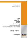 Case 580N, 580SN WT, 580SN, 590SN Tier 4B Tractor Loader Backhoe Service Manual