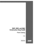 Case 584C, 585C, 586C Construction King Forklift Parts Catalog Manual - PDF File Download