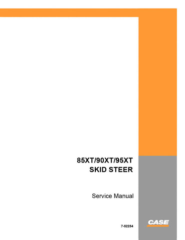 Case 85XT, 90XT 95XT Skid Steer Loader Service Manual - PDF File Download