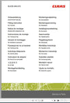 CLAAS TRACTOR ELIOS 240-210 FITTING INSTRUCTION MANUAL - PDF FILE