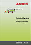 Claas Lexion 580, 510 Hydraulic System Technical Service Repair Manual - PDF File Download