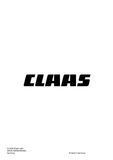 Claas Rollant 66, 64 Baler Manual