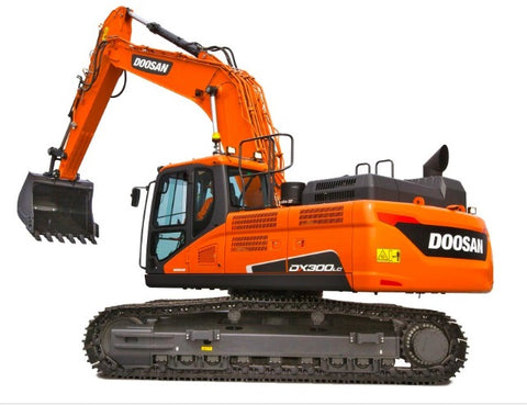 ENHANCE YOUR OPERATIONAL EFFICIENCY WITH THE DAEWOO DOOSAN DX300LC HYDRAULIC EXCAVATOR OPERATION AND MAINTENANCE MANUAL IN PDF FORMAT. 