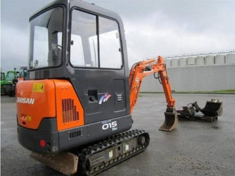 UNLOCK THE FULL POTENTIAL OF YOUR DEAWOO DOOSAN SOLAR 015 PLUS EXCAVATOR WITH OUR COMPREHENSIVE SERVICE REPAIR SHOP MANUAL (SERIAL NUMBER 1001 AND UP). 